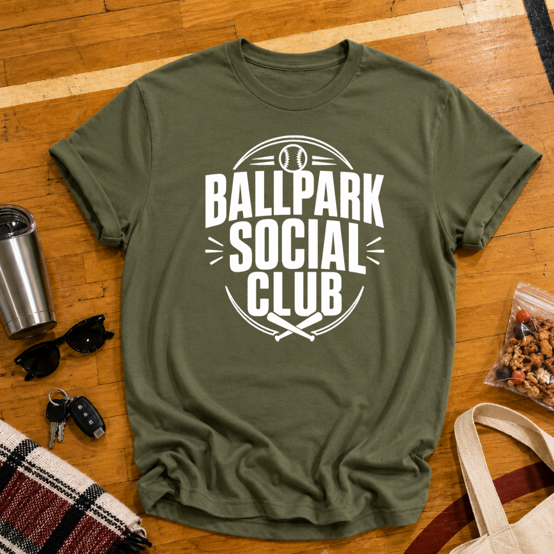 Ballpark Social Club Baseball Tee