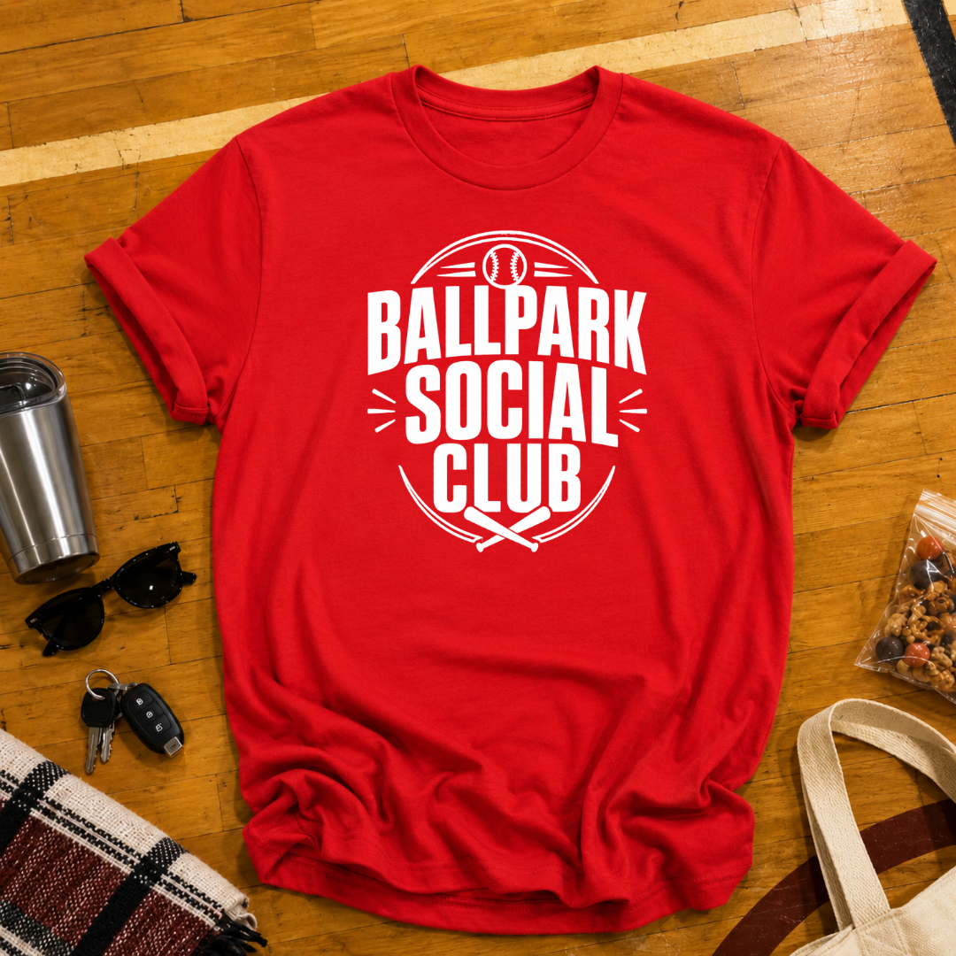 Ballpark Social Club Baseball Tee