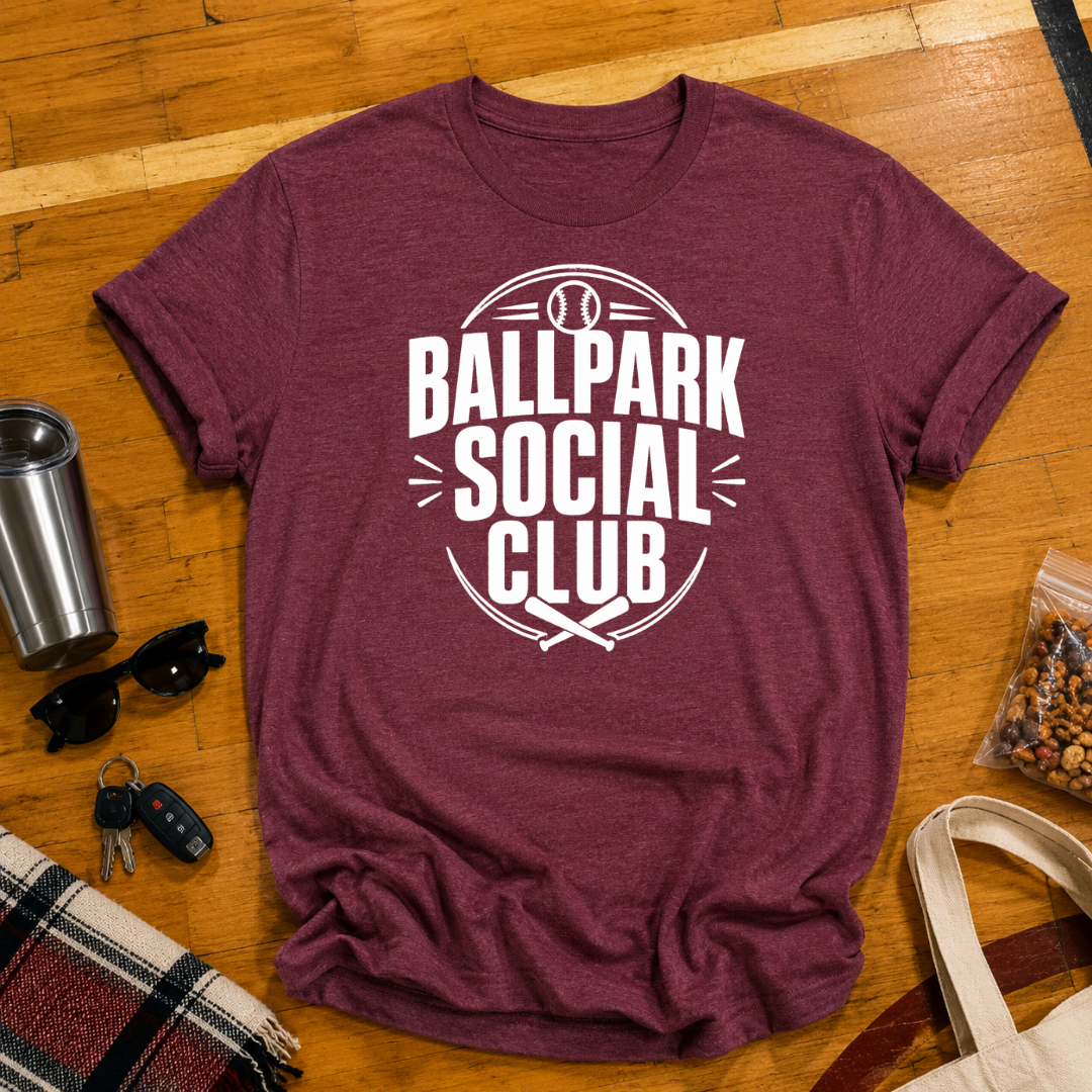 Ballpark Social Club Baseball Tee