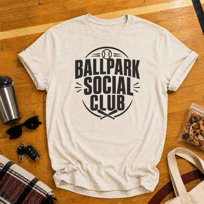 Ballpark Social Club Baseball Tee