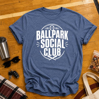 Ballpark Social Club Baseball Tee
