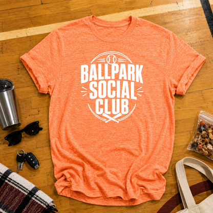 Ballpark Social Club Baseball Tee