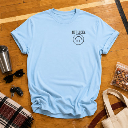 Custom Not Lucky Just A (Last Name)Tee