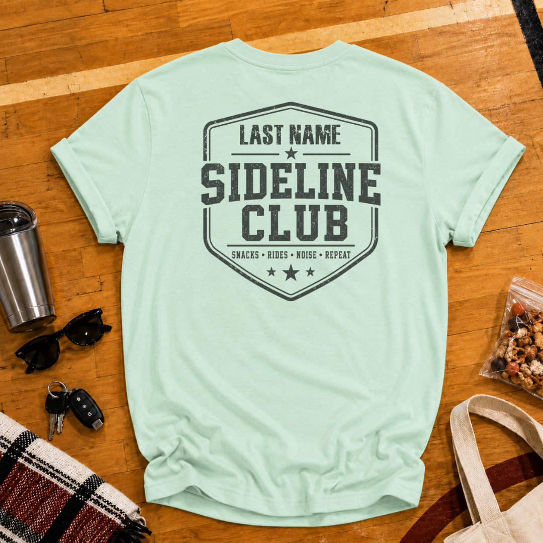 Custom Sideline Club Tee