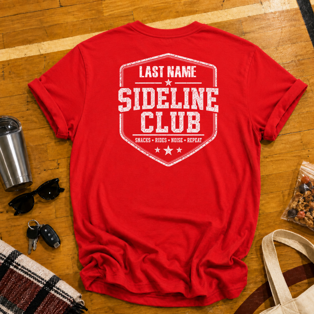 Custom Sideline Club Tee