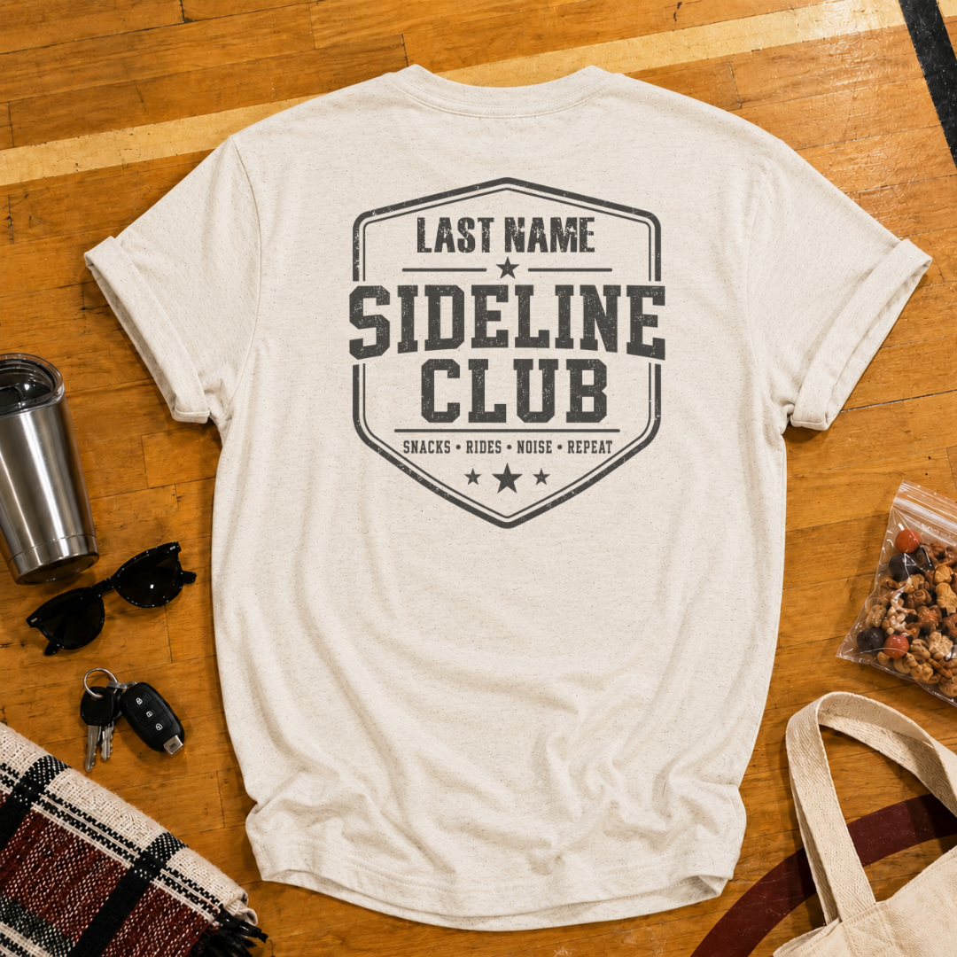 Custom Sideline Club Tee