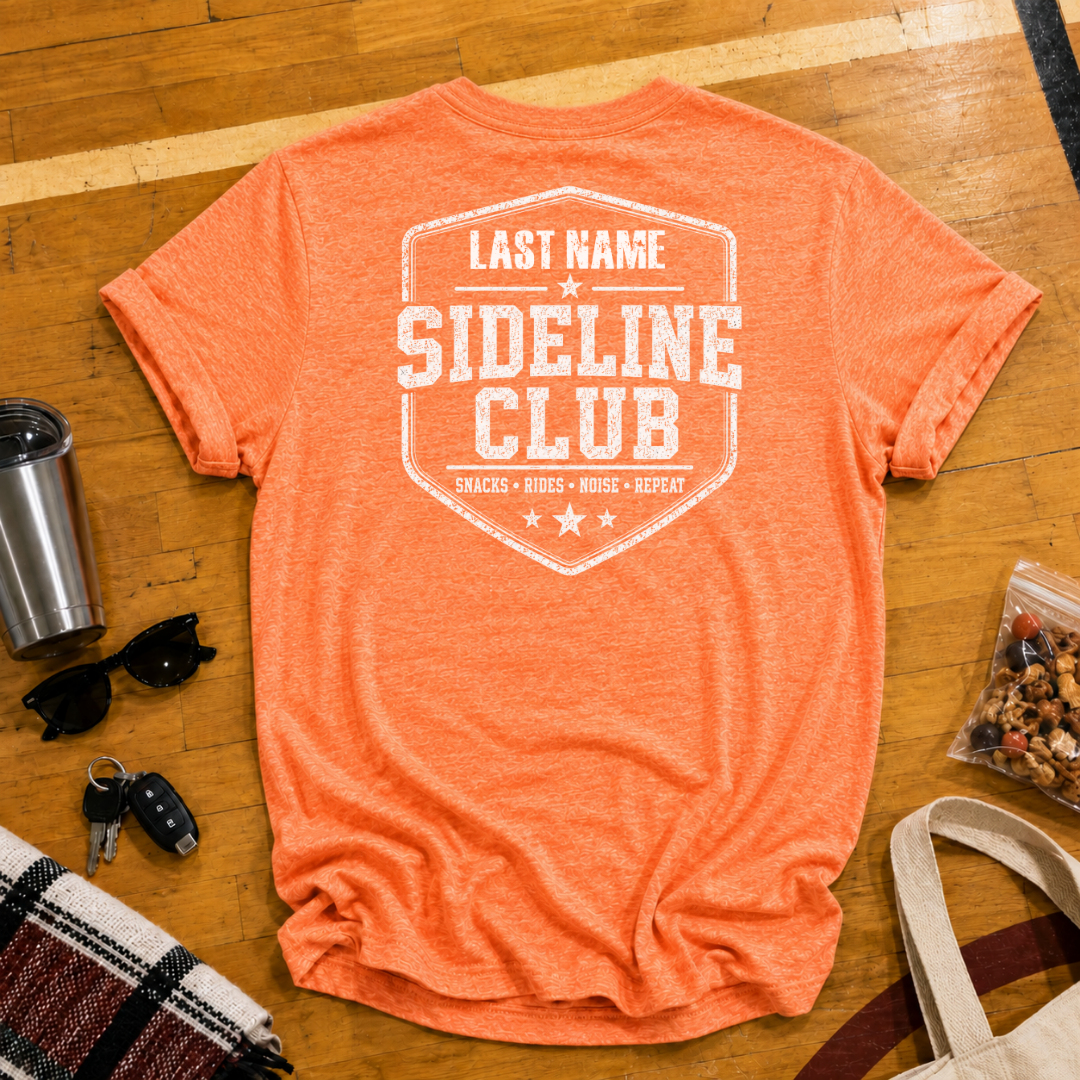 Custom Sideline Club Tee