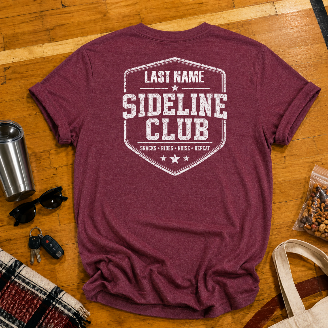 Custom Sideline Club Tee