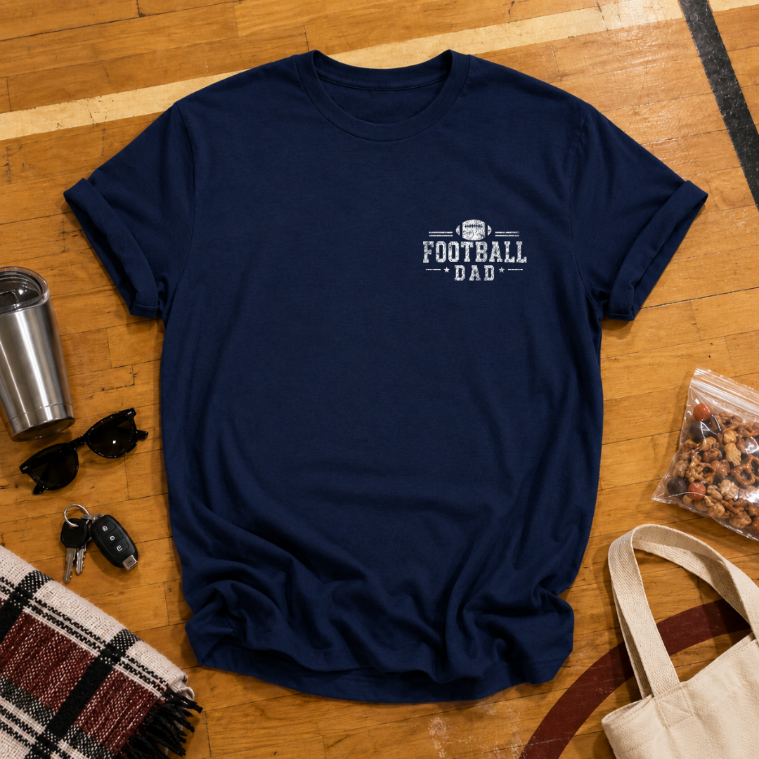 Custom Football Dad Tee