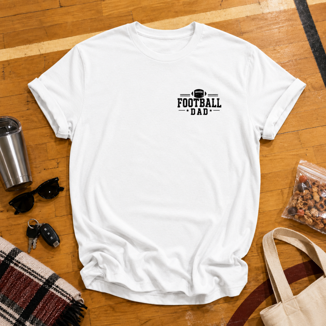 Custom Football Dad Tee