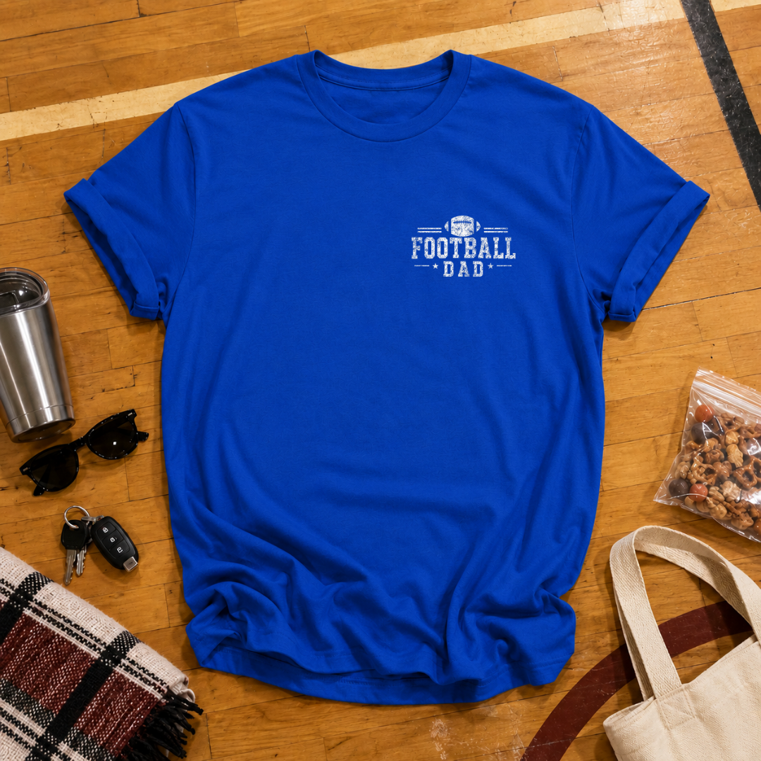 Custom Football Dad Tee