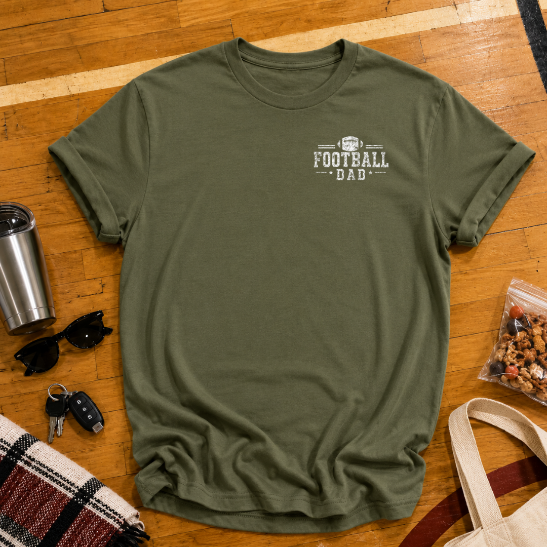 Custom Football Dad Tee