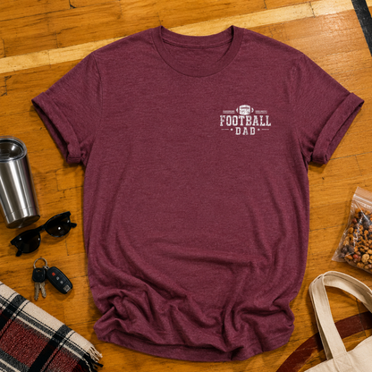 Custom Football Dad Tee