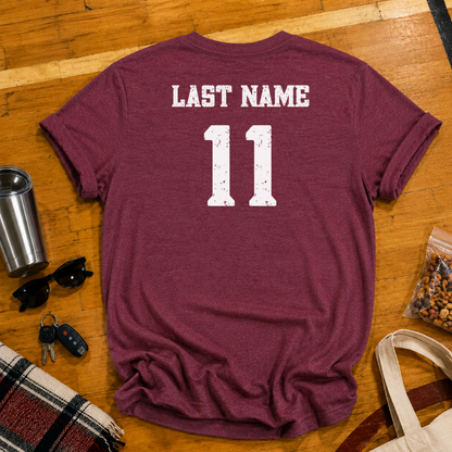Custom Football Dad Tee