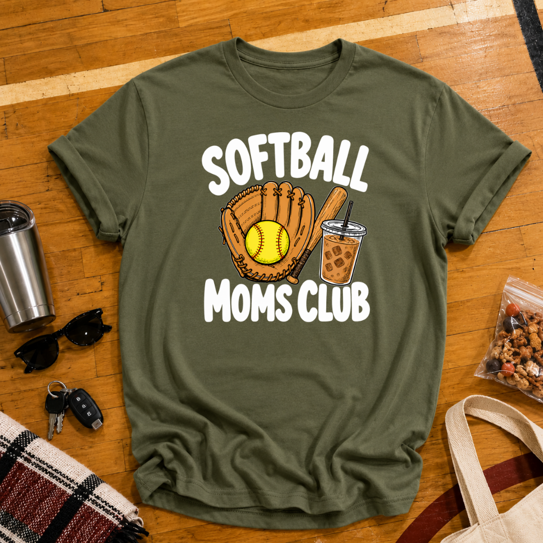 Softball Moms Club Tee