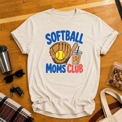 Softball Moms Club Tee