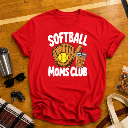 Softball Moms Club Tee