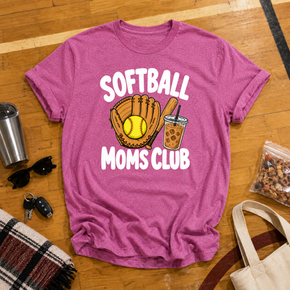 Softball Moms Club Tee