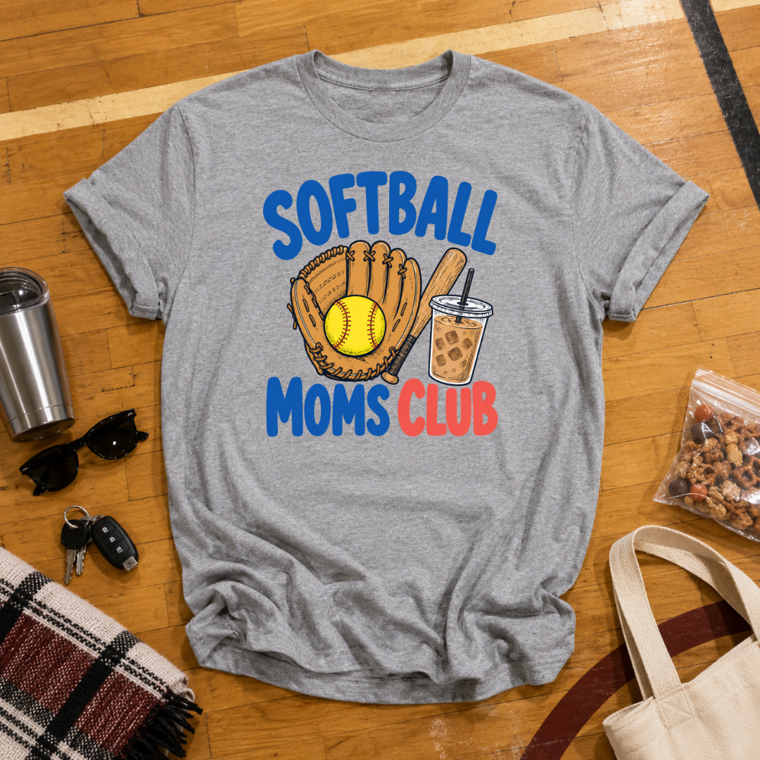 Softball Moms Club Tee