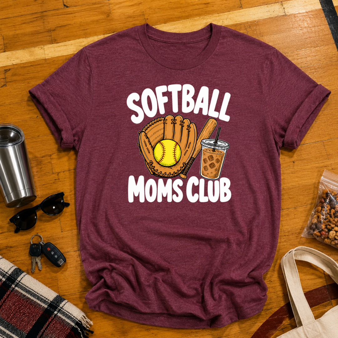 Softball Moms Club Tee