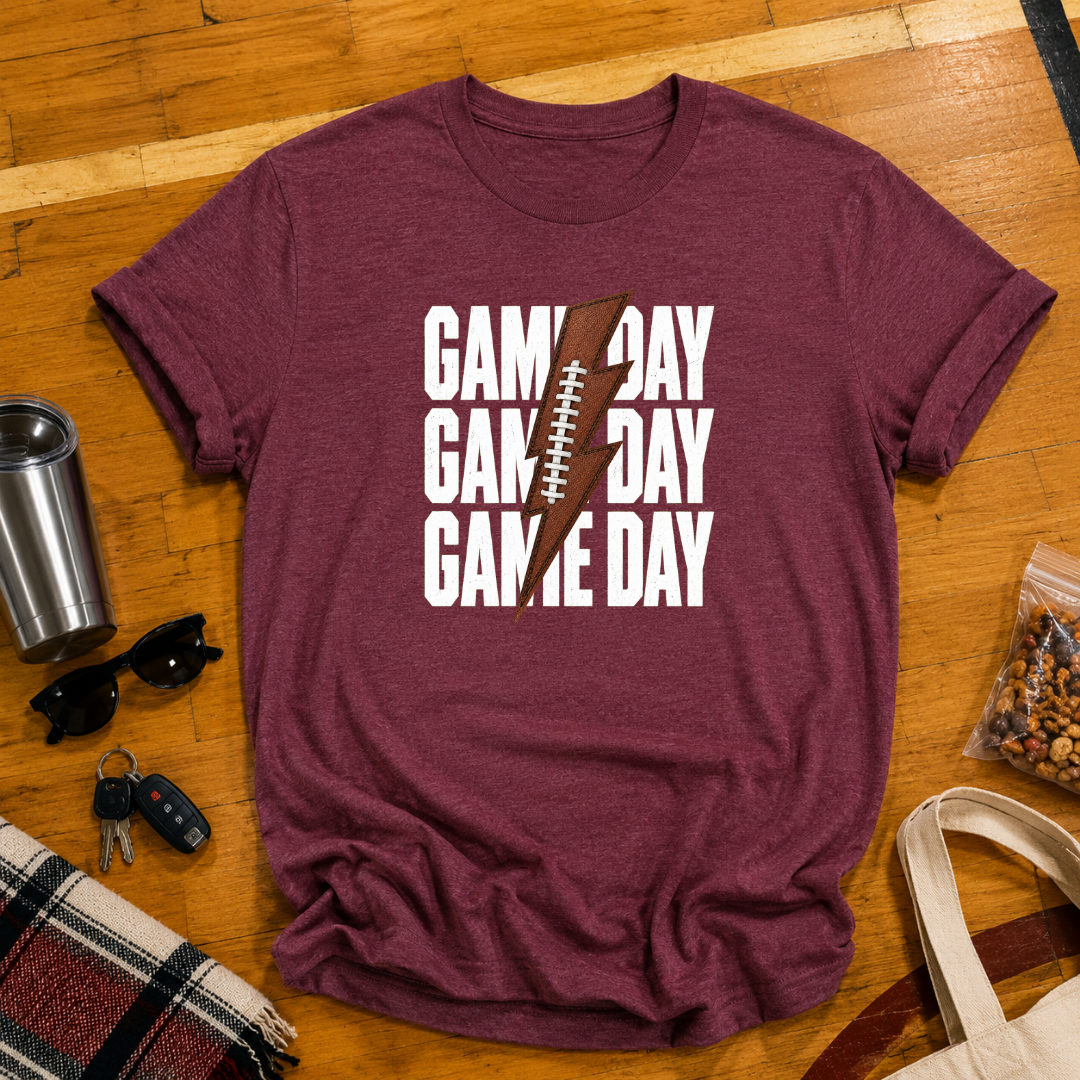Game Day Football Tee