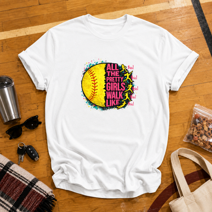 All The Pretty Girls Softball Tee