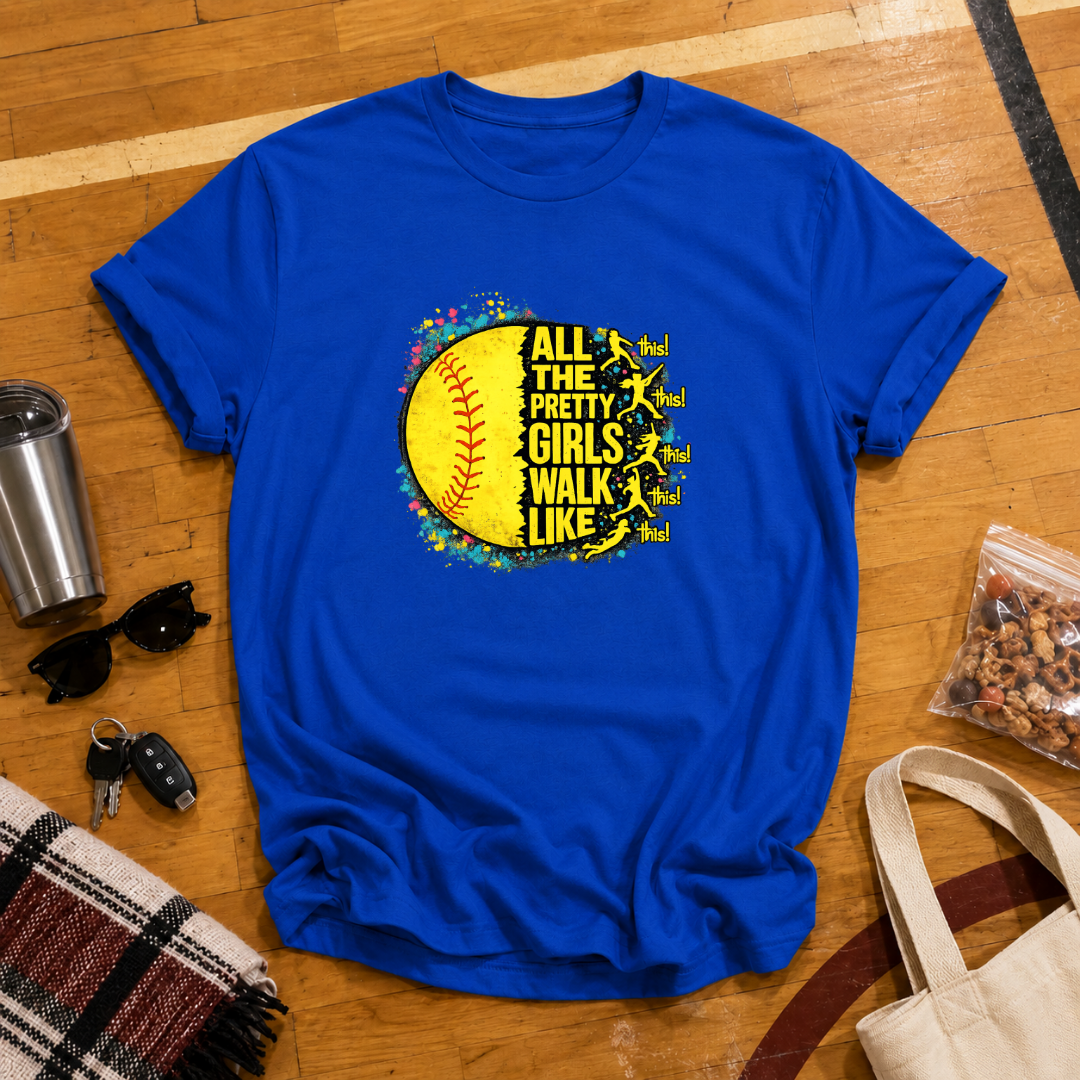 All The Pretty Girls Softball Tee