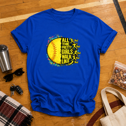 All The Pretty Girls Softball Tee