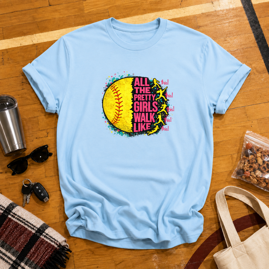All The Pretty Girls Softball Tee