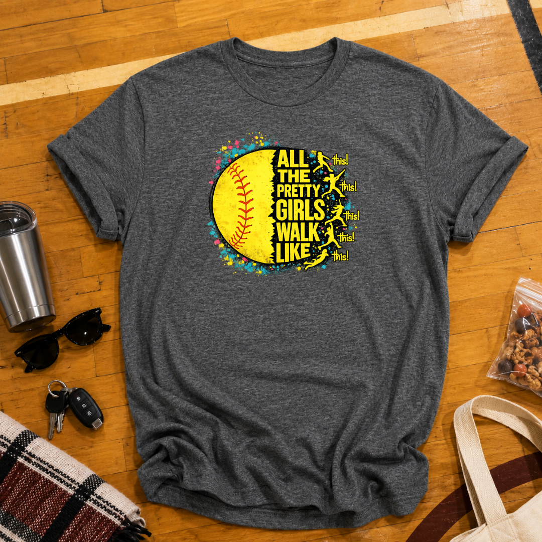 All The Pretty Girls Softball Tee