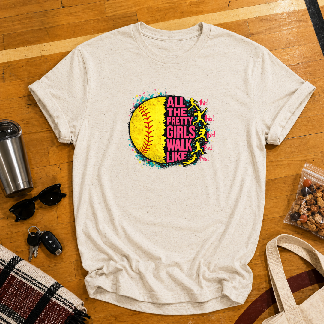 All The Pretty Girls Softball Tee