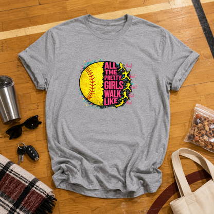 All The Pretty Girls Softball Tee