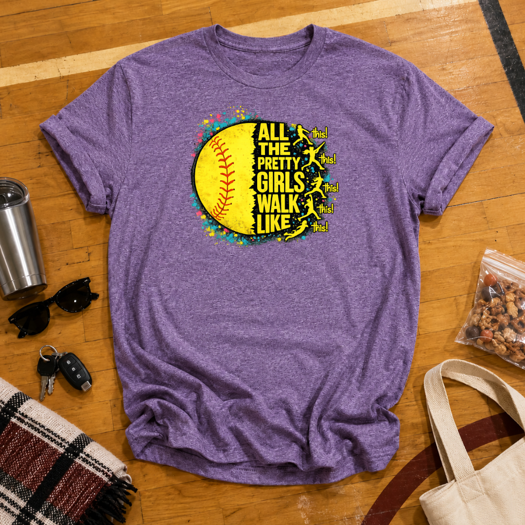 All The Pretty Girls Softball Tee
