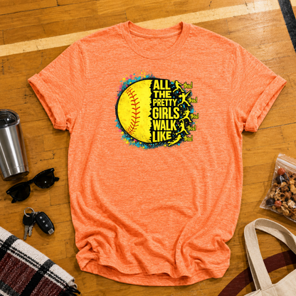 All The Pretty Girls Softball Tee