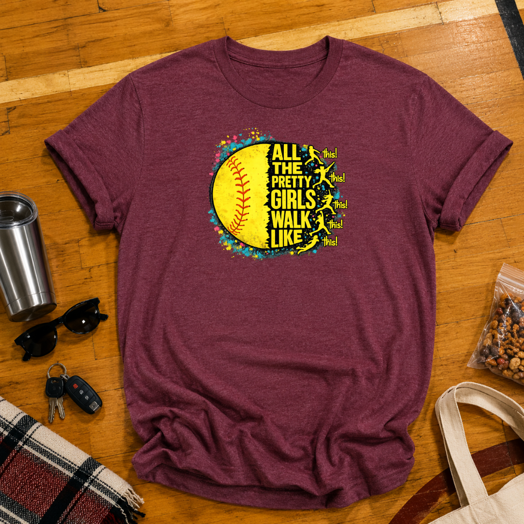 All The Pretty Girls Softball Tee