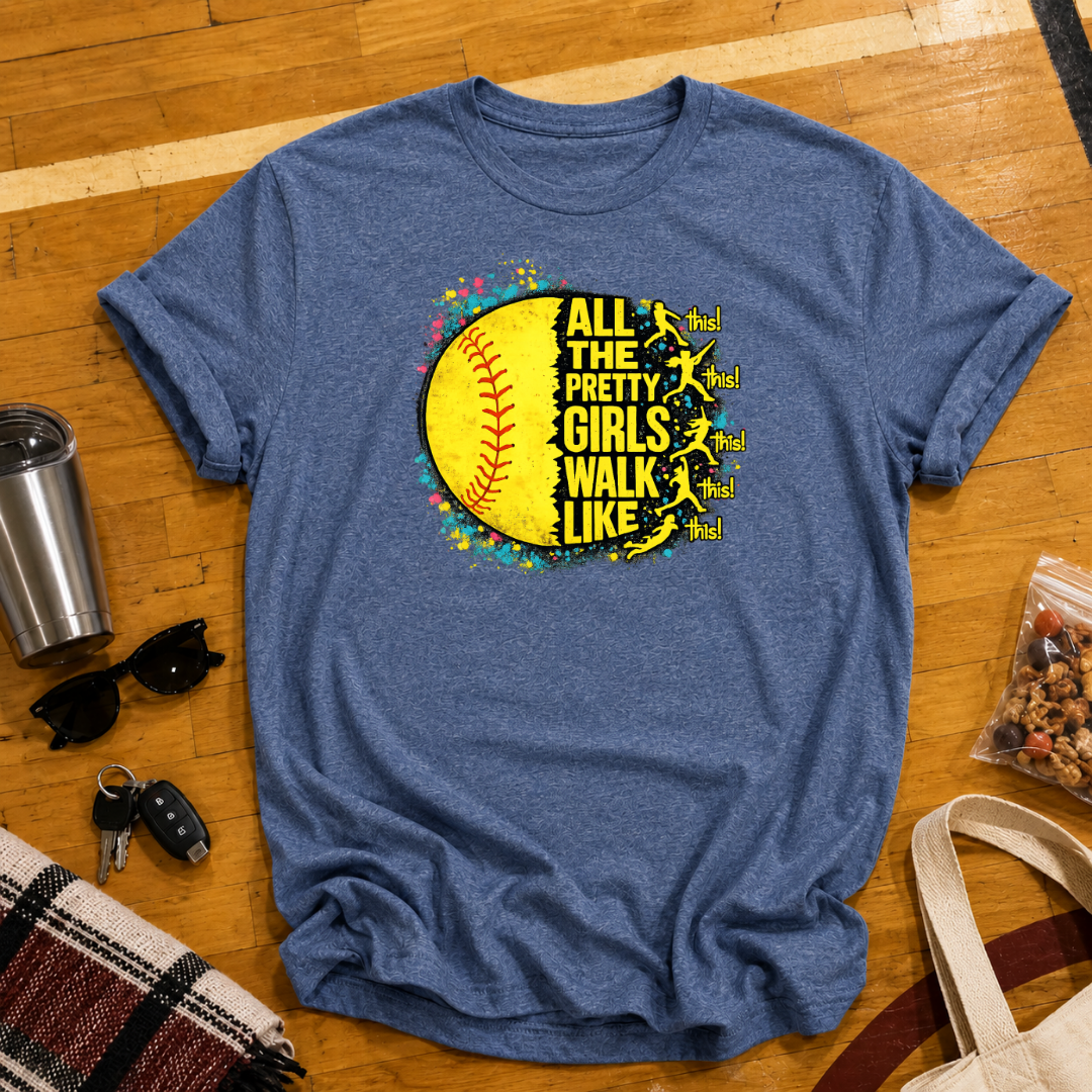 All The Pretty Girls Softball Tee