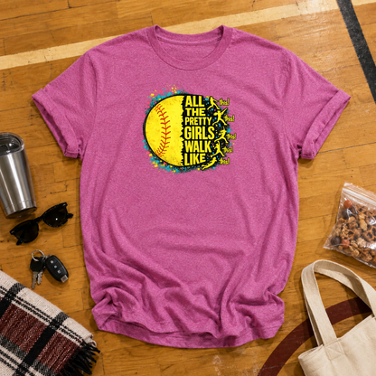 All The Pretty Girls Softball Tee