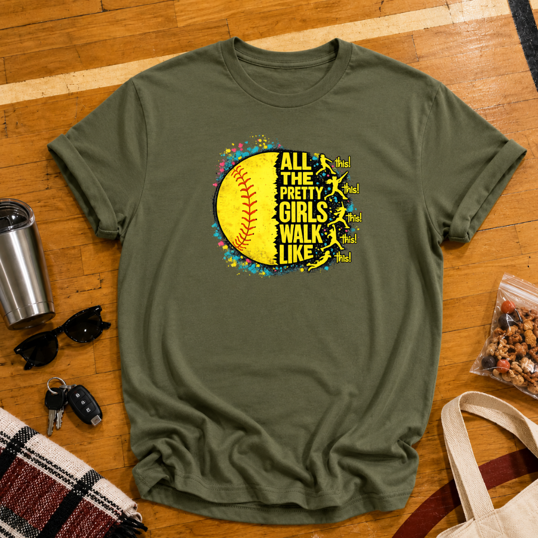 All The Pretty Girls Softball Tee