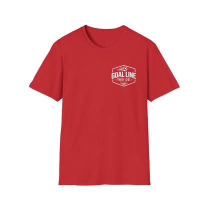 Goal Line Taxi Co. (Dad) Custom Soccer Tee