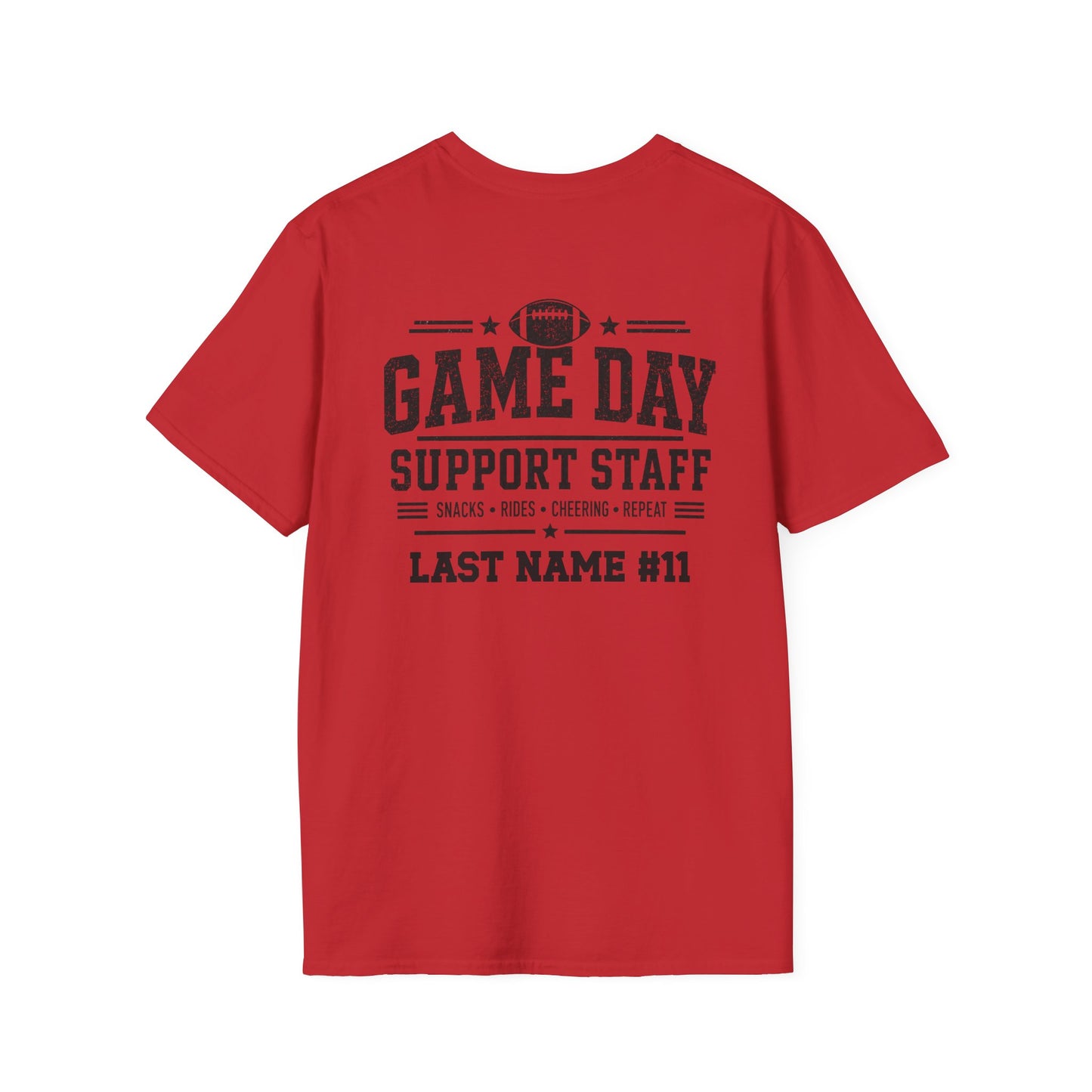 Game Day Staff Custom Tee