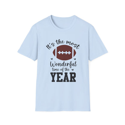 Most Wonderful Time of The Year Football Tee