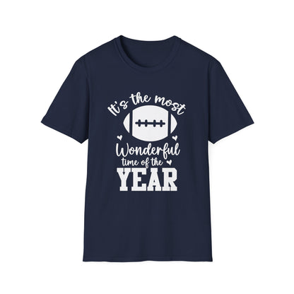 Most Wonderful Time of The Year Football Tee