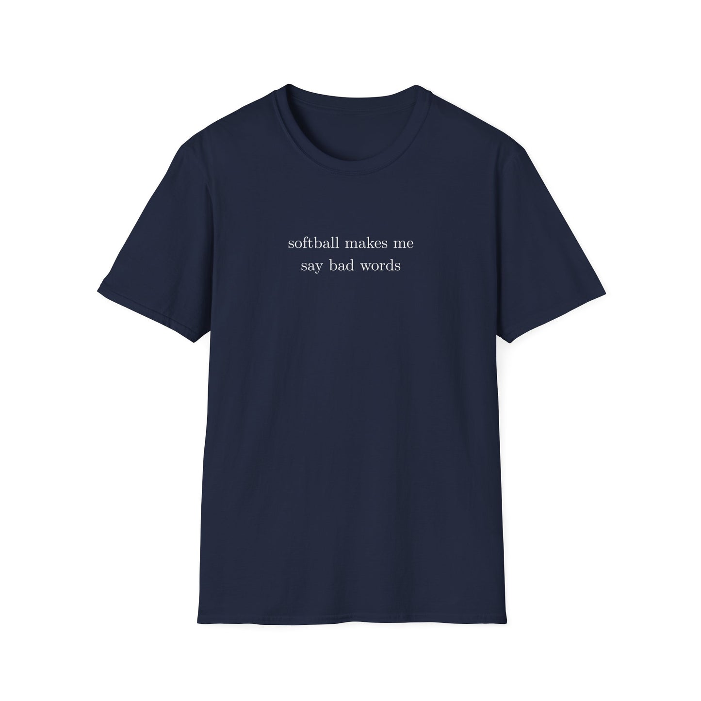 Softball Bad Words Tee