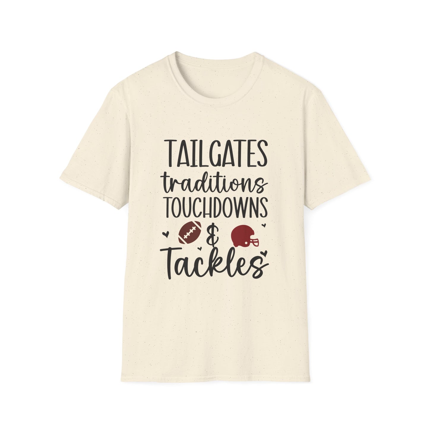 Tailgates Traditions Touchdowns Football Tee