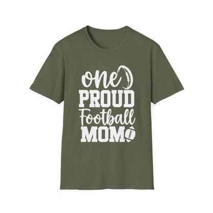 One Proud Football Mom Football Tee