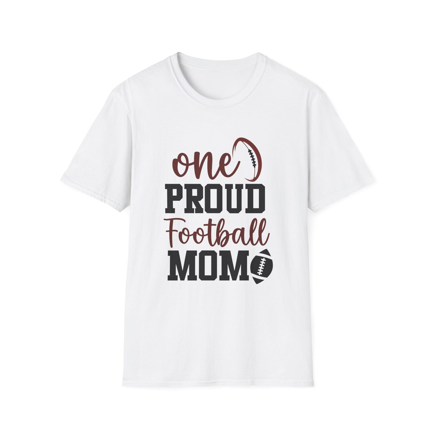 One Proud Football Mom Football Tee