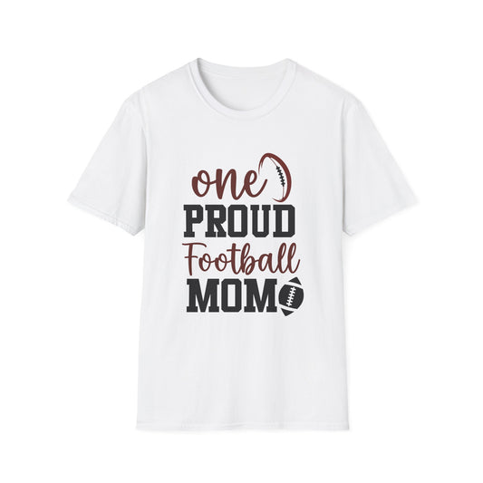 One Proud Football Mom Football Tee