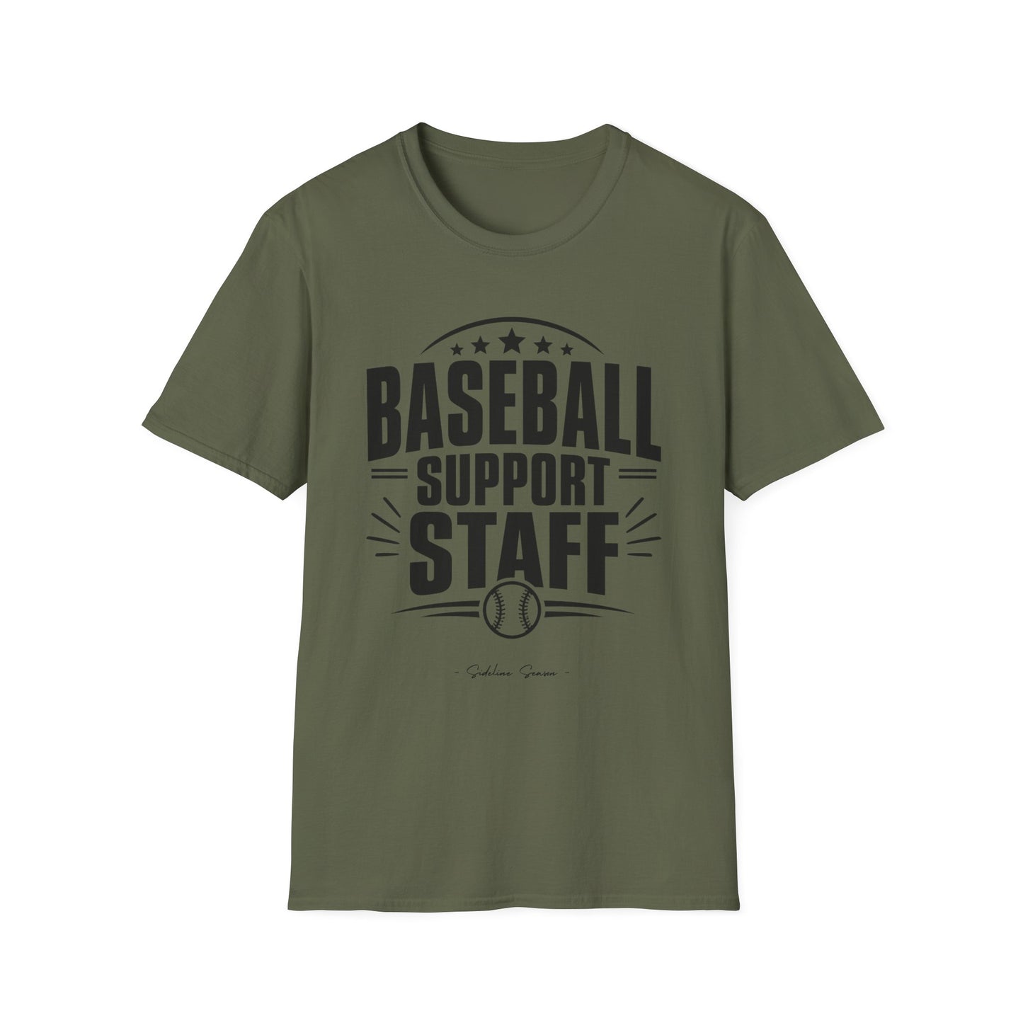 Baseball Support Staff Tee