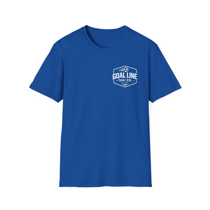 Goal Line Taxi Co. (Dad) Custom Soccer Tee