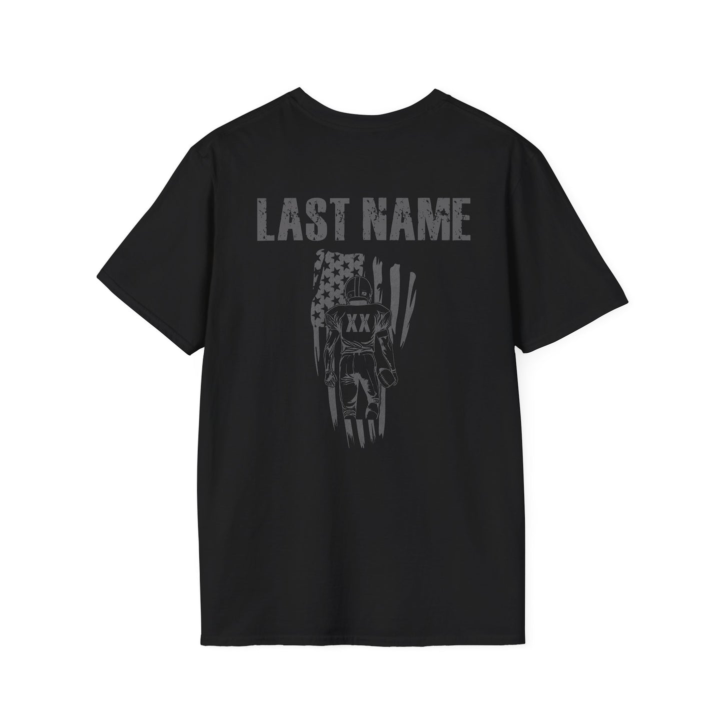 Custom Football Dad Flag Tee